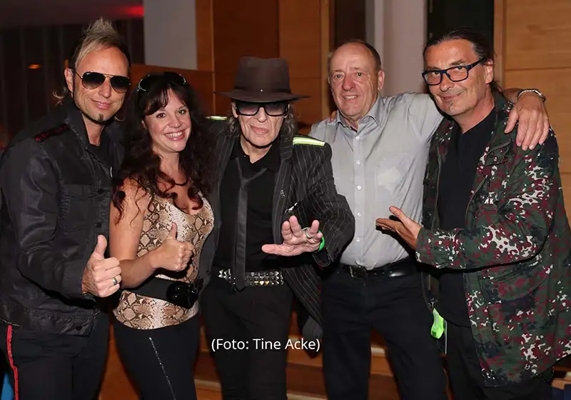 Gruppenbild Udo Lindenberg Stiftung & Systempromotion